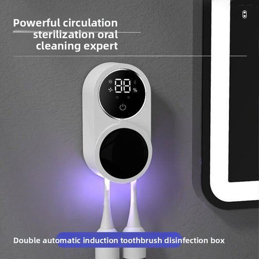 Mounted UV Toothbrush Sterilizer & Dryer